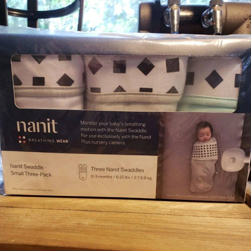 Nanit swaddle 3pack NEW IN BOX